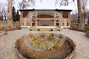 Palác z shake v shake azerbajdžan 
